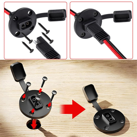WYTUDTE MC4 solar adapter kit expands solar compatibility.