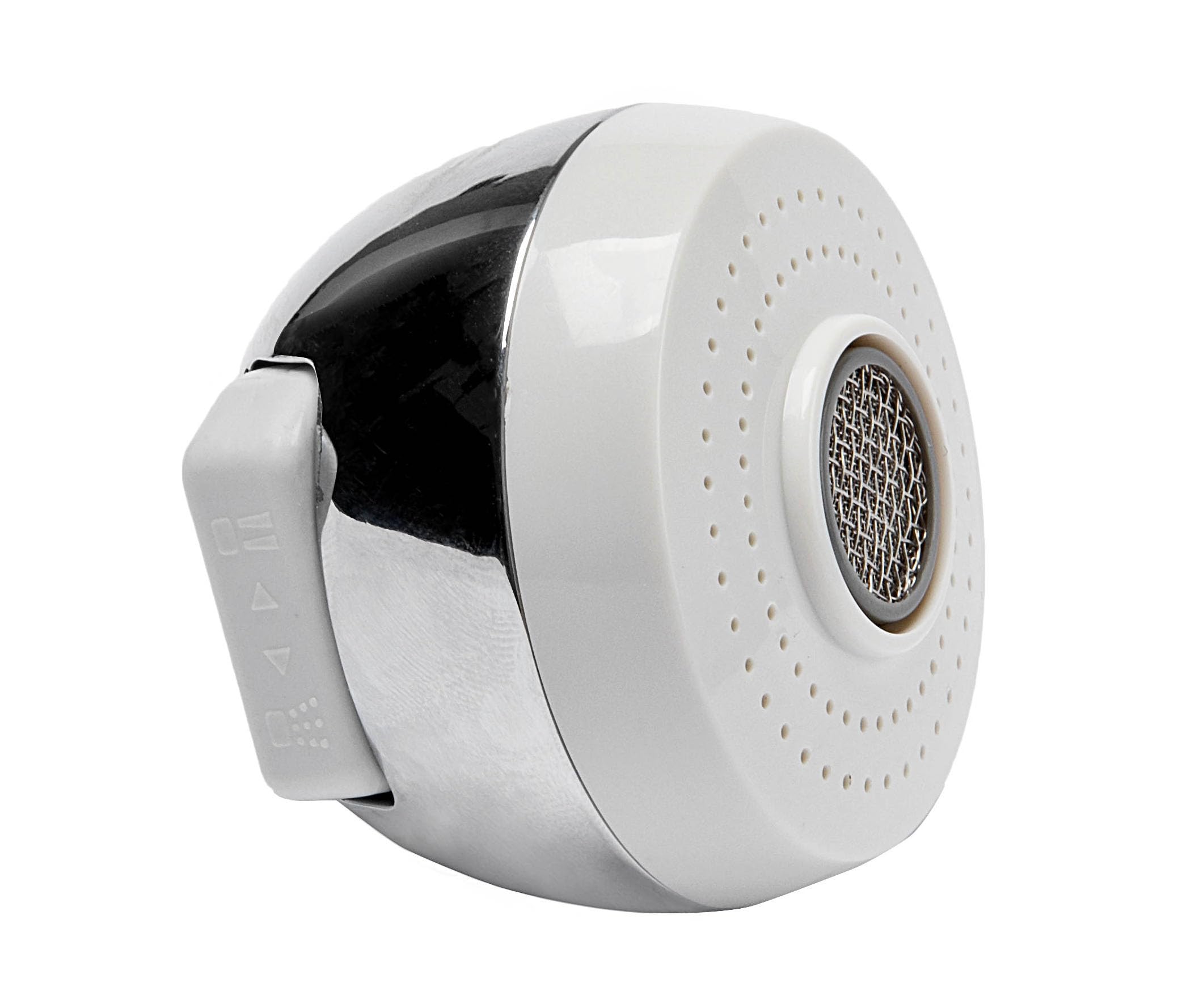 WYZBEN manual flow control button allows adjustable spray intensity.