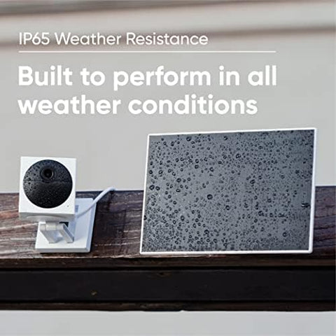13-foot weatherproof cable offers versatile installation reach.