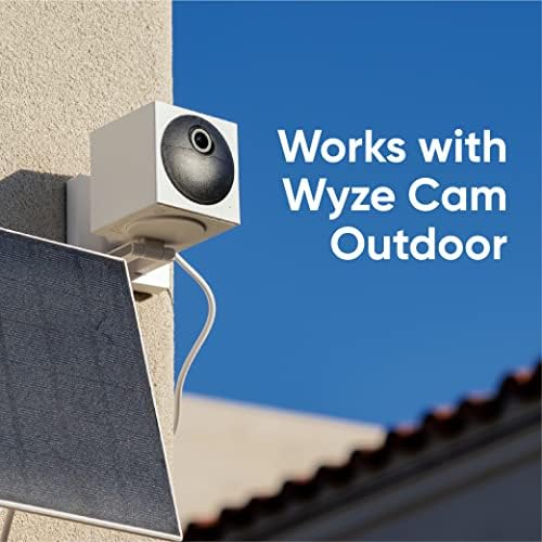 Sunlight-powered energy helps extend camera uptime in daylight.