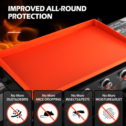 WYZJC silicone spatula mat with hanger provides convenient storage and safe spatula placement