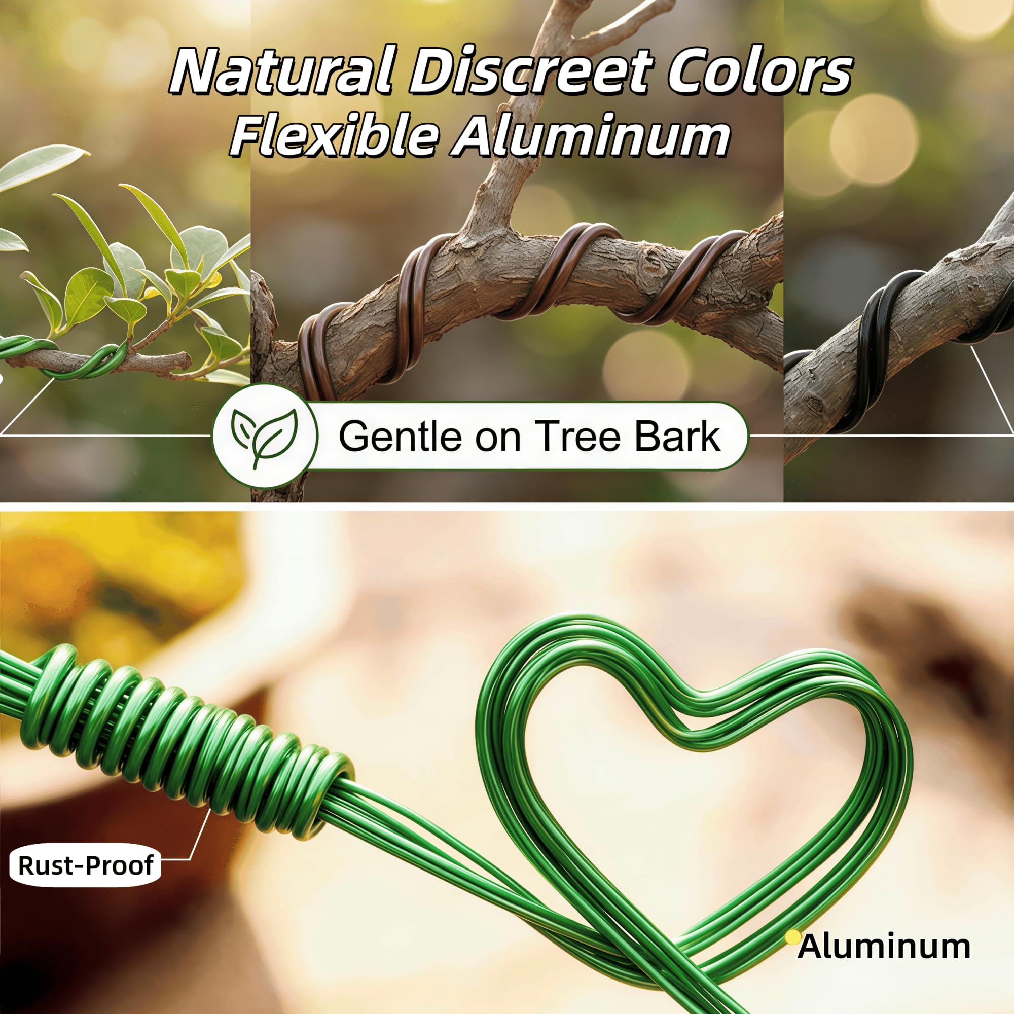 WZAEROUU aluminum wire sizes 1.0 1.5 2.0 2.5 mm for precise guidance