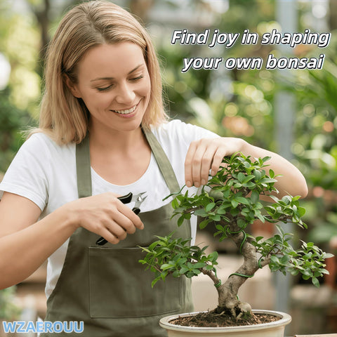 WZAEROUU wire cutter included for clean cuts during bonsai work
