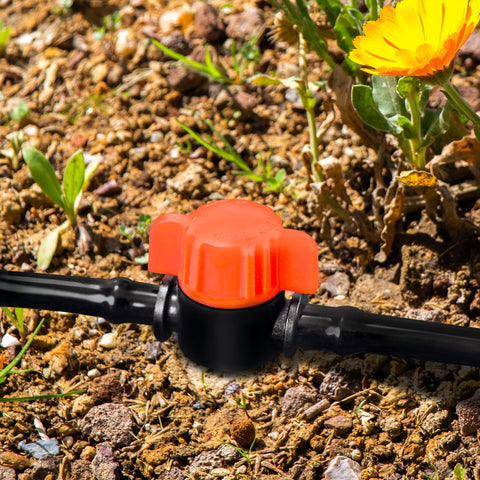 WZFLRUA 1/4-inch inline shut-off connectors delivering precise flow control.