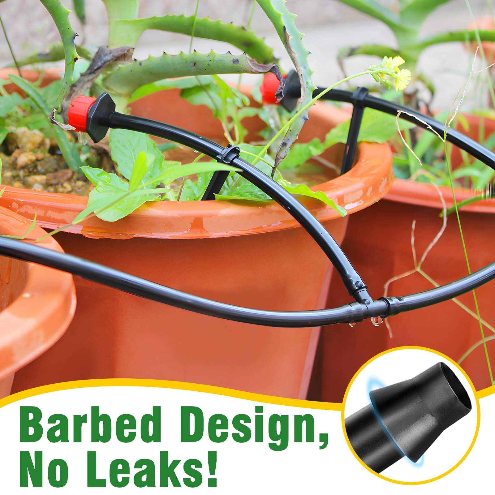 WZFLRUA barbed couplings for sturdy, weather-ready fittings