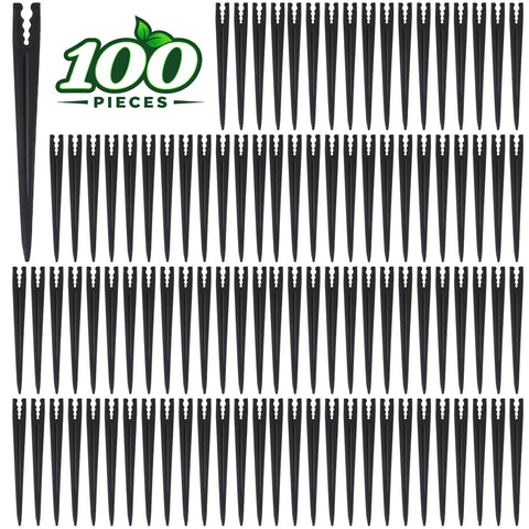 WZFLRUA 100-pack drip stake packaging for garden irrigation