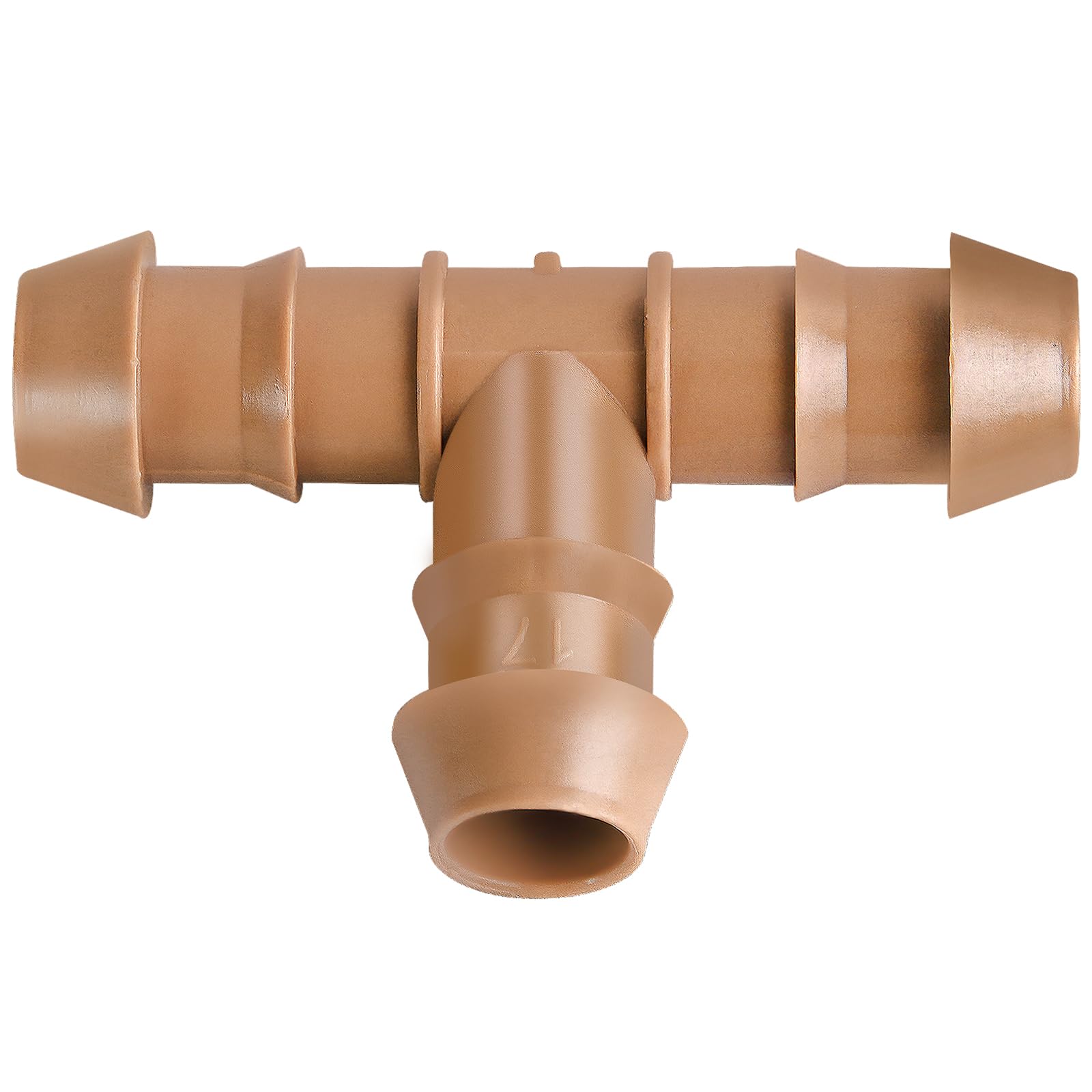 WZFLRUA drip tee fitting 20-pack for easy irrigation planning and quick connections.