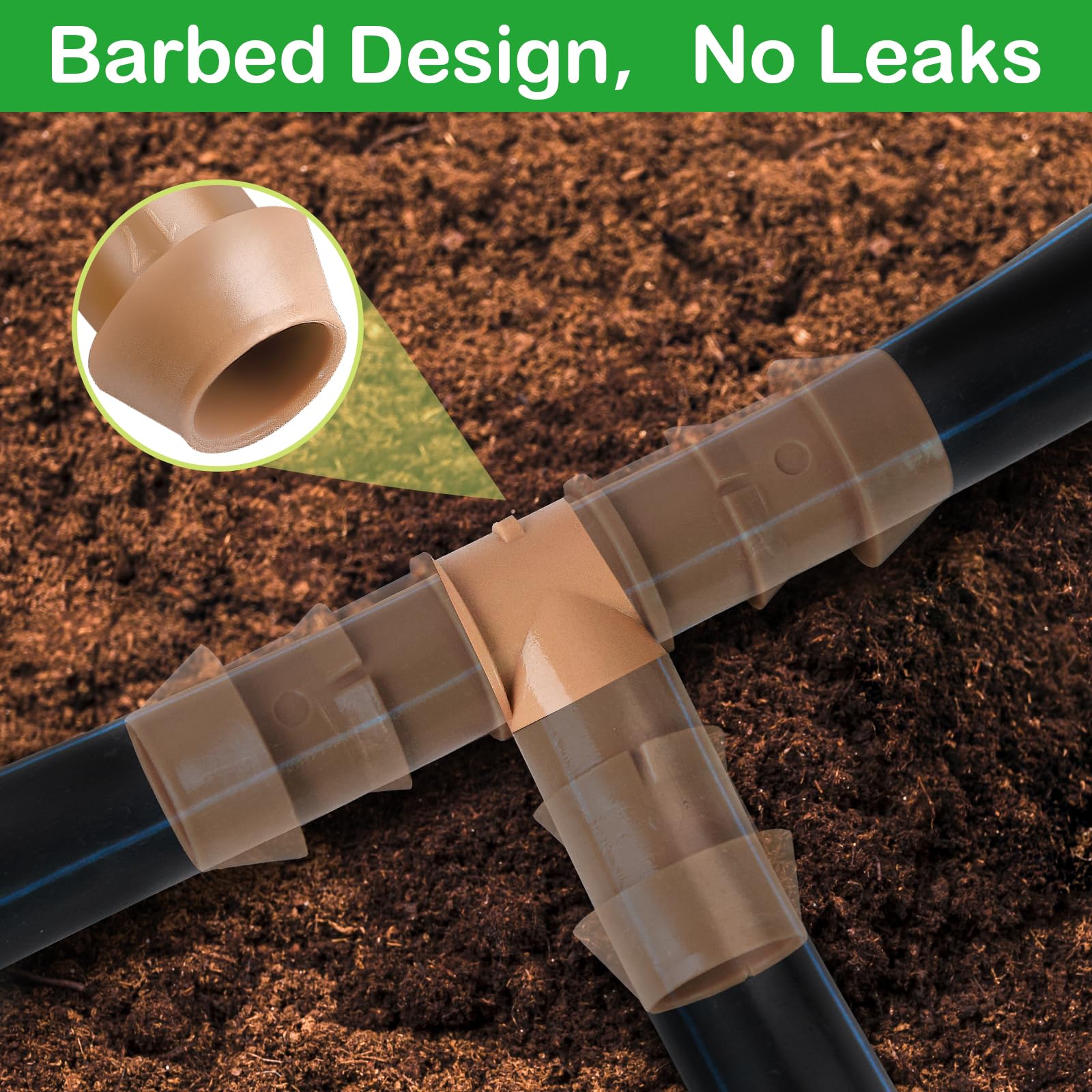 WZFLRUA easy-install tee promotes fast setup without tools.