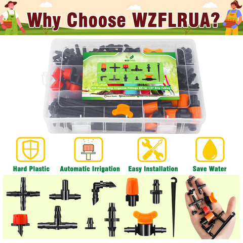 WZFLRUA elbows tees crosses offer versatile layout options