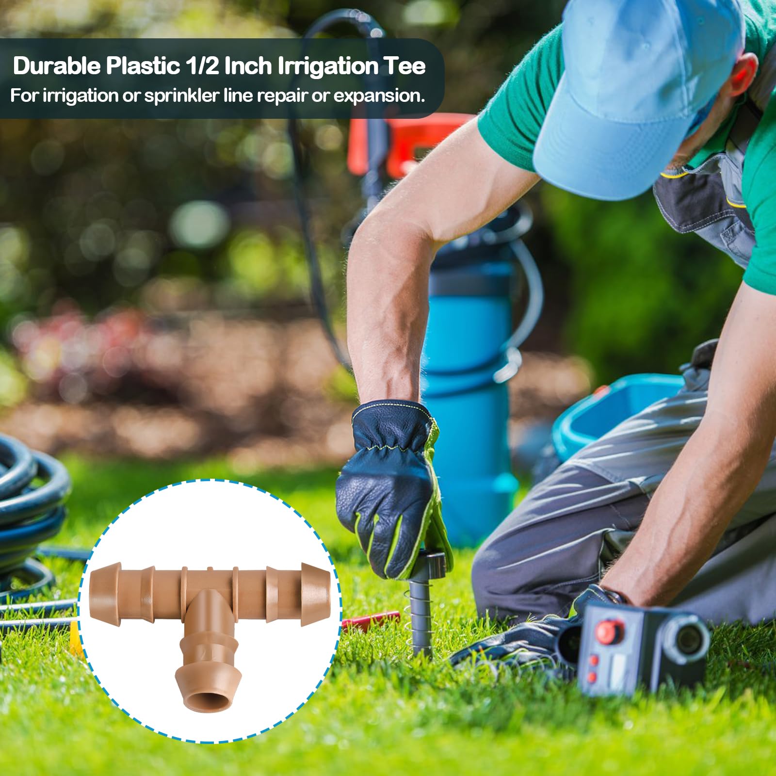 WZFLRUA garden irrigation system part ideal for raised beds and landscapes.