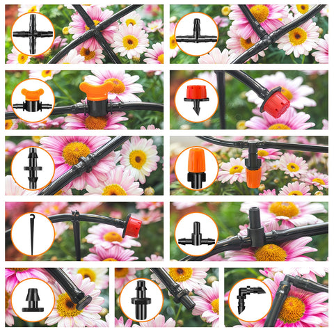 WZFLRUA misting nozzles for even garden watering