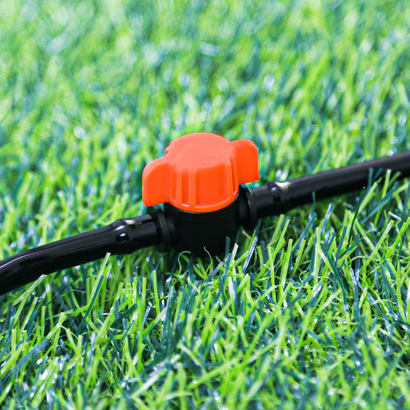 WZFLRUA one-piece construction adds strength for long-term irrigation use.