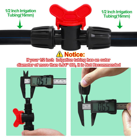 WZFLRUA sharp-barb connection system promotes quick, tight fits.