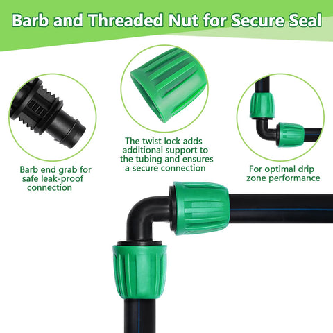 WZFLRUA twist-lock design adds stability during installation