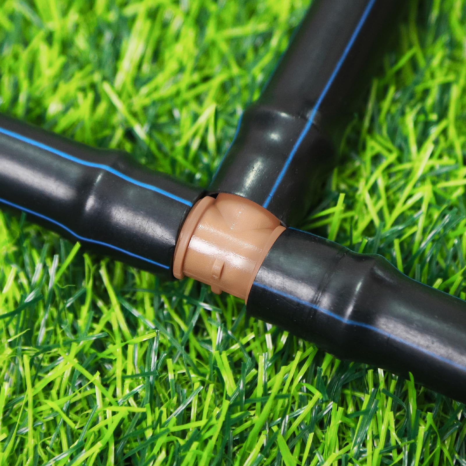 WZFLRUA UV-resistant drip fittings resist sun wear for long-lasting garden use.