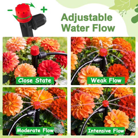 WZFLRUA UV stabilized drip emitters withstand sun and weather