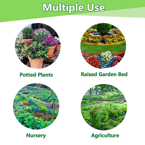 WZFLRUA versatile irrigation elbow supports garden, beds, orchards, and landscapes