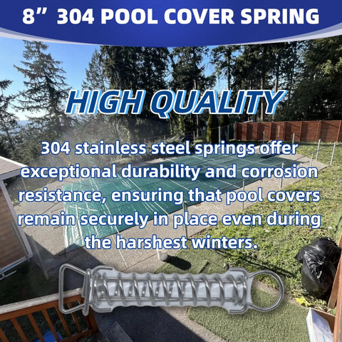 WZKO universal-compatibility springs fitting different pool covers