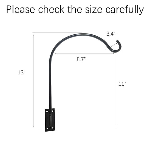 WZMYO wall-mounted hook keeps heavy items secure and organized on balconies.