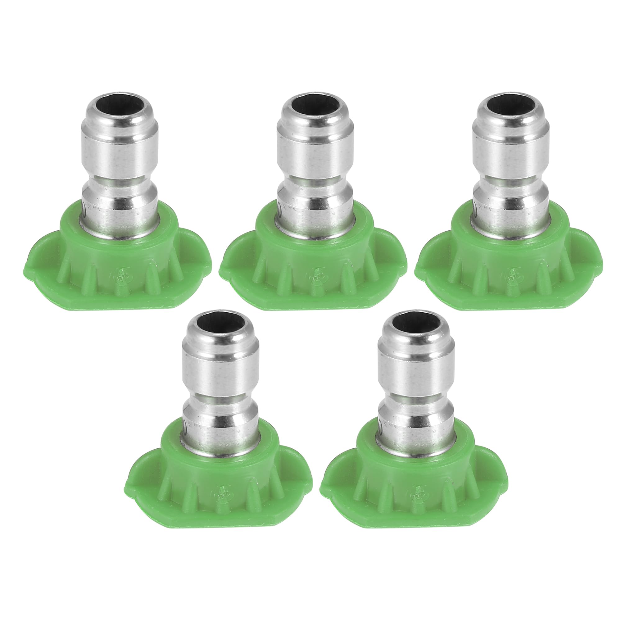 X AUTOHAUX 25-degree green nozzle close-up for precise cleaning on stubborn grime