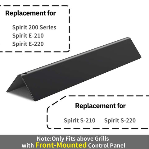 X Home flavorizer bar 15.3-inch fits Weber Spirit 200 Series models.