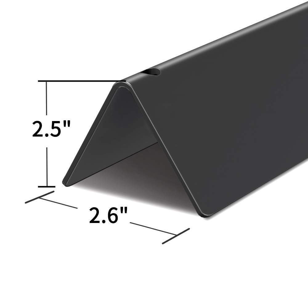 Easy-to-clean surface on X Home Flavorizer bars reduces buildup