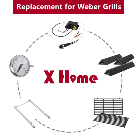 X Home compatibility with Spirit E S210 front mounted control grills