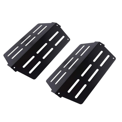 X Home heavier heat deflectors for Weber Genesis front panel enhance heat management and cleanup.