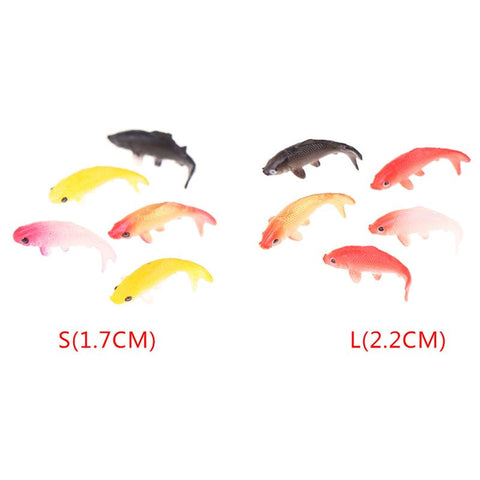 X Hot Popcorn small koi fish miniatures, perfect for fairy gardens.