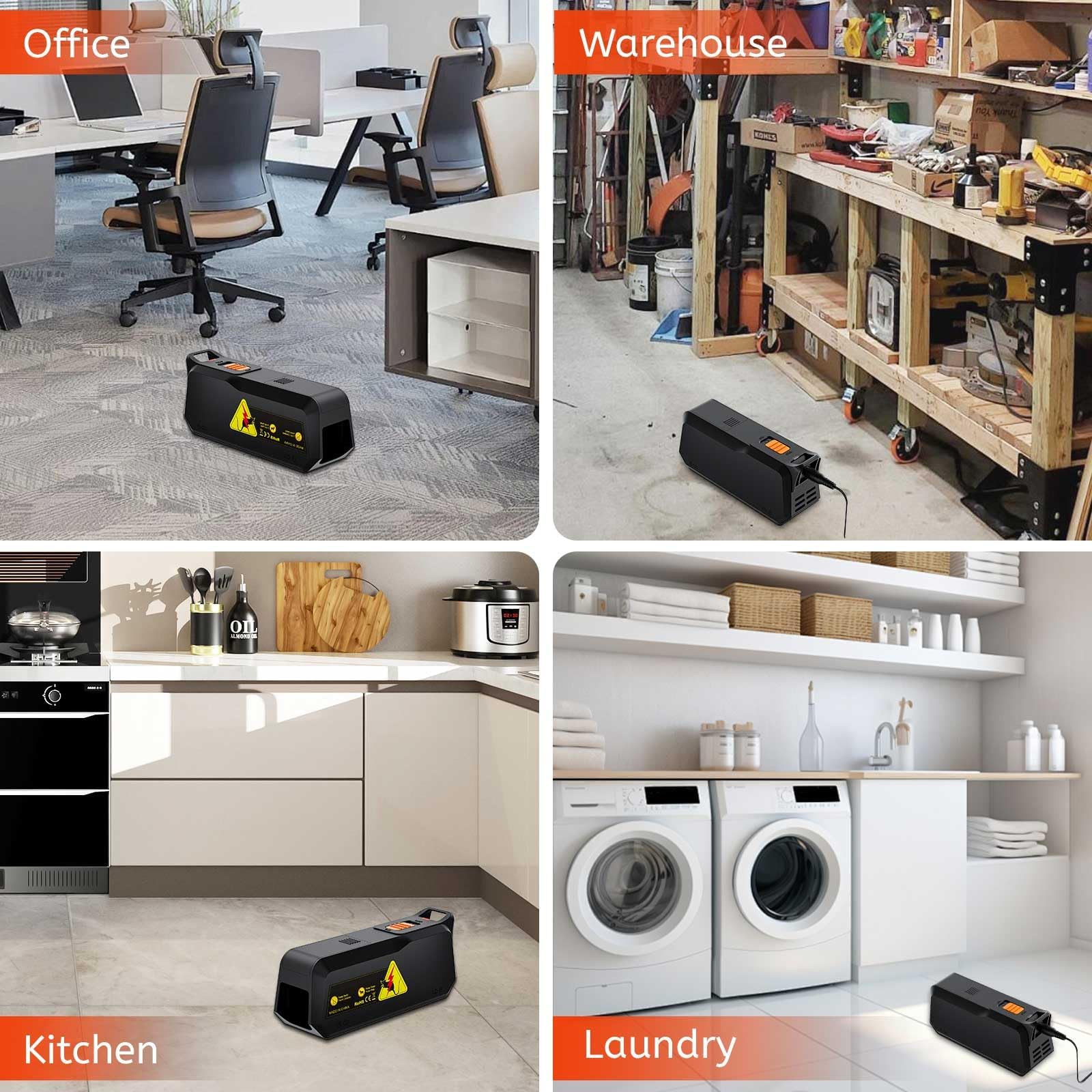 X-octenol trap wall placement for discreet indoor use