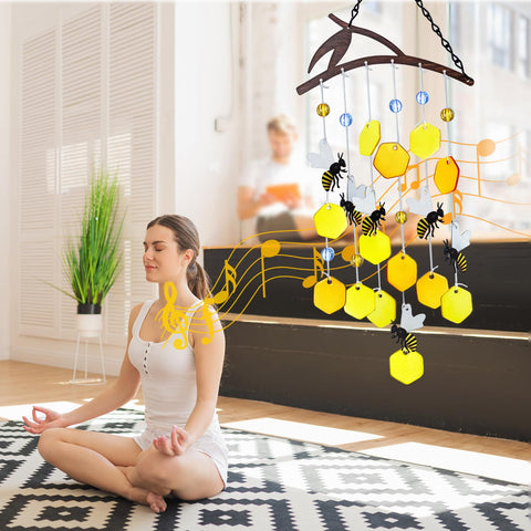 X-PREK soothing breeze chimes provide pleasant, gentle tones without harsh metal.