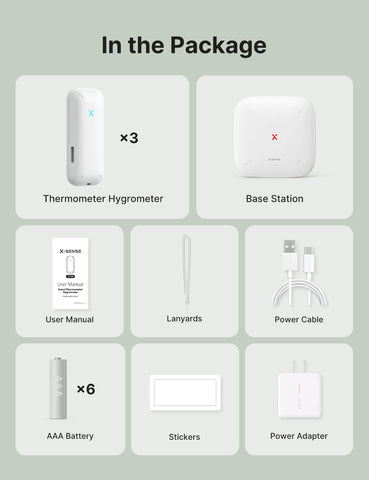 X-Sense 2.0 gardening and storage environments monitored