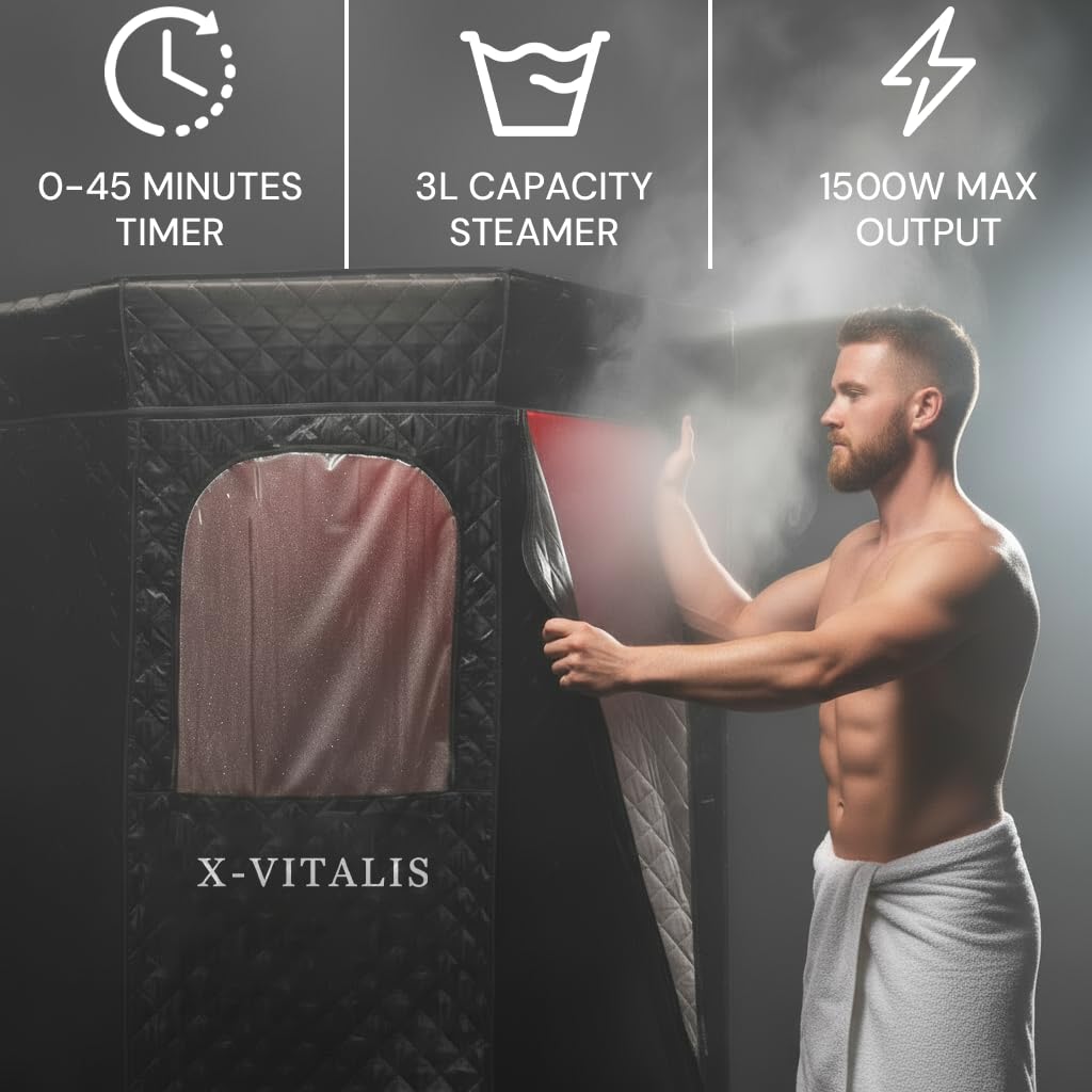 X-Vitalis spacious interior supports adults of different heights.