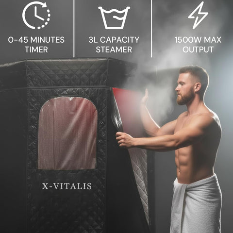 X-Vitalis spacious interior supports adults of different heights.