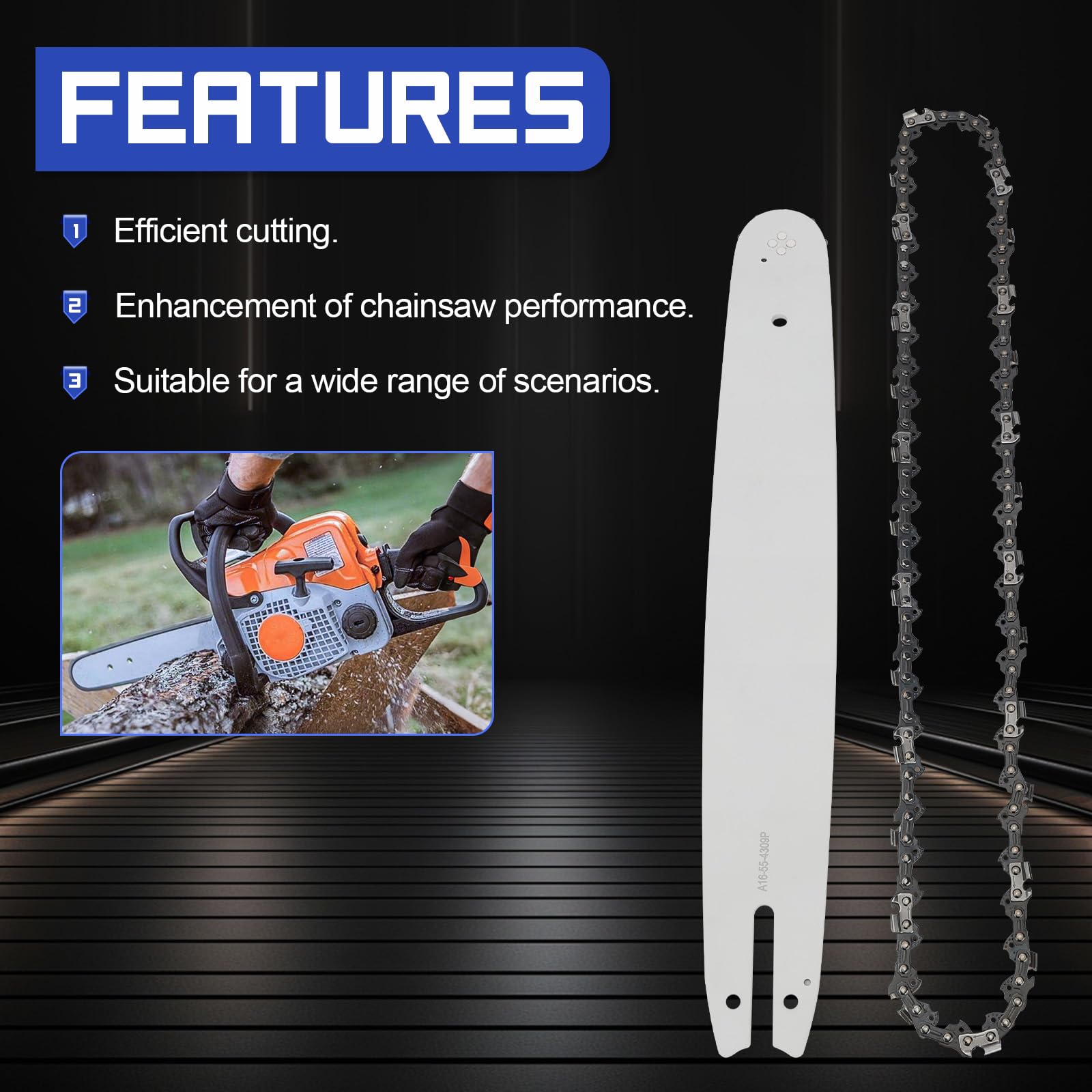 X4XZ laser-cut chain and gauge support consistent performance.
