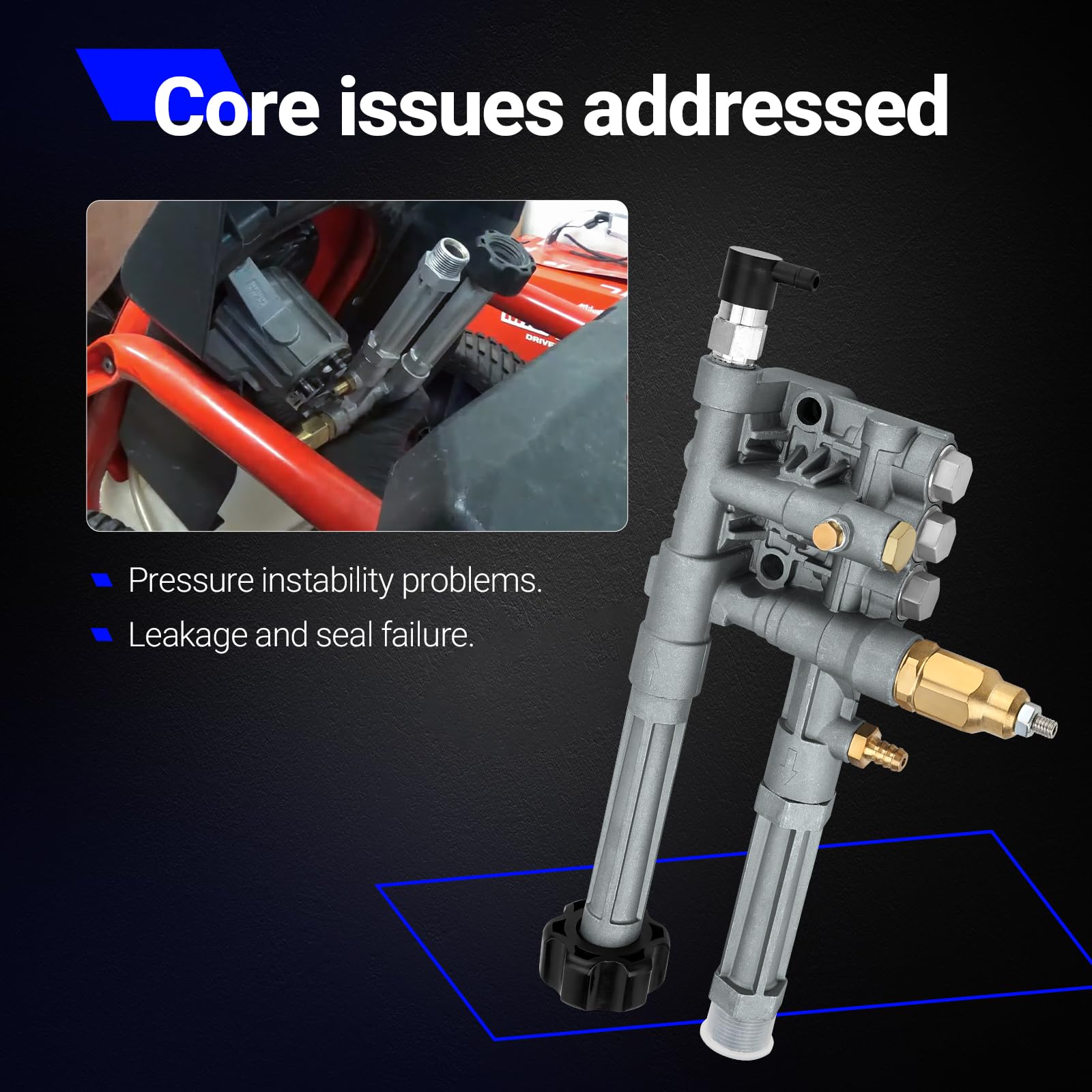 X4XZ durable welding technology on the pump head casing
