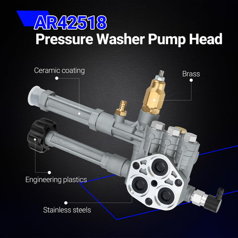 X4XZ pump head unloader assembly for easier maintenance