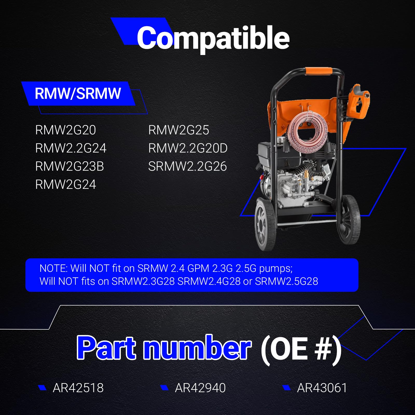X4XZ pump head seals and valves ensure reliable, steady water flow