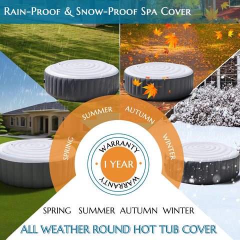 Xajerter weatherproof, flame-resistant material stands up to wind and rain.