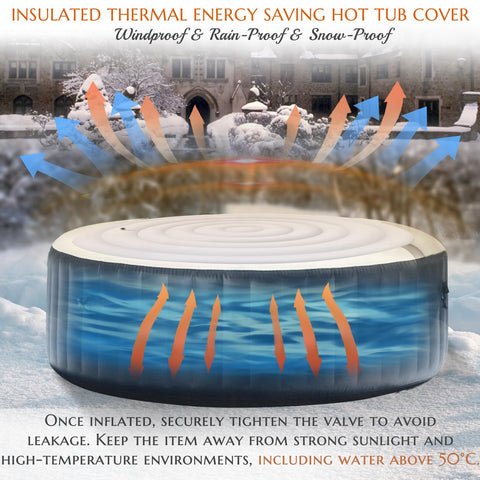Xajerter round cover features double-layer nozzles for a tight seal.