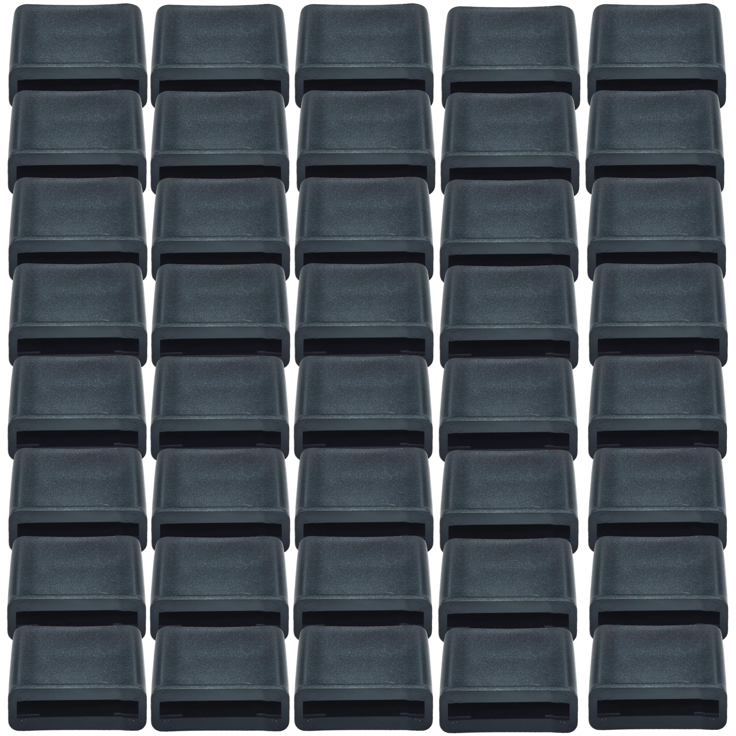XANADU end cap 5/8 inch tape, side view, designed for outdoor durability.
