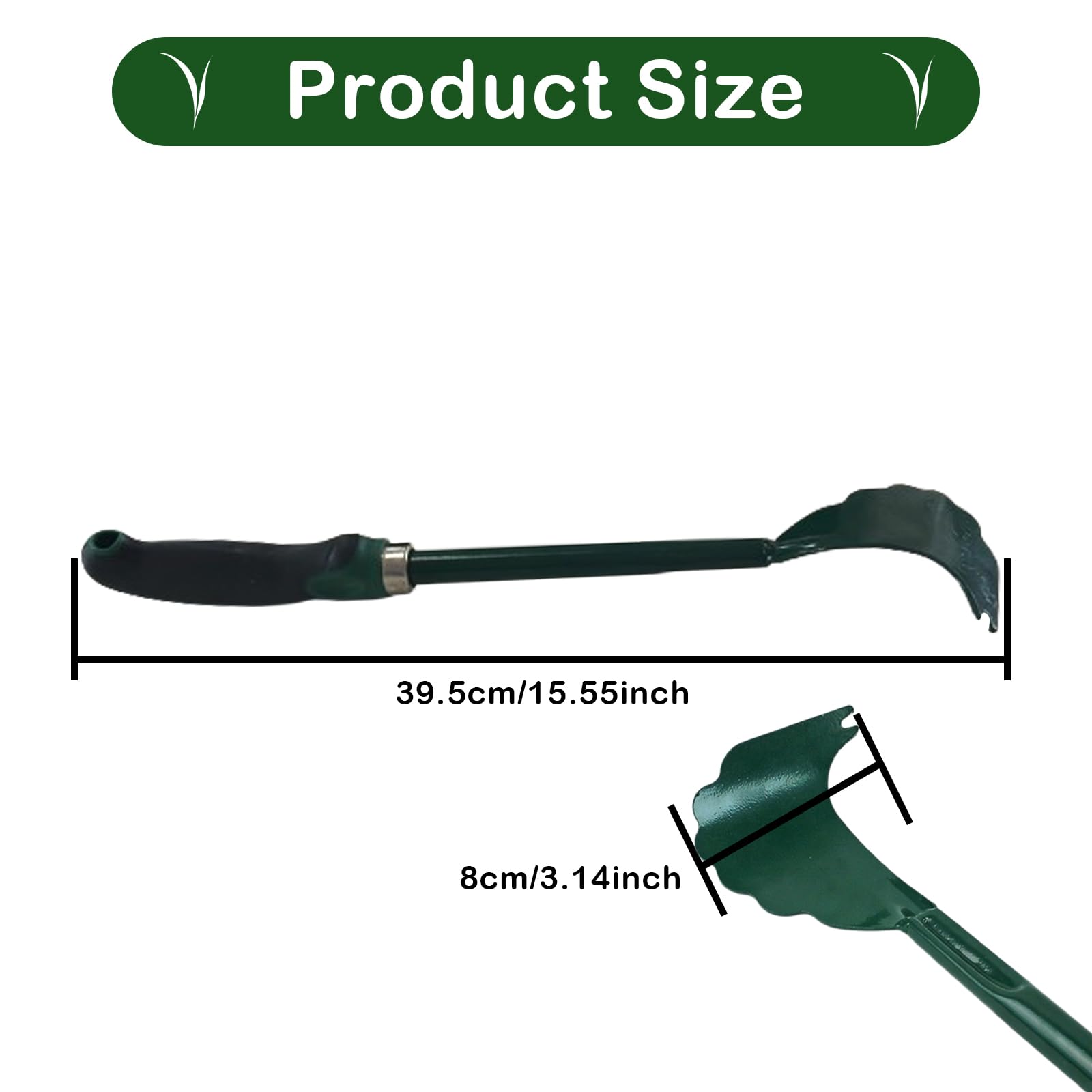 Xanadued deck scraper showing durable metal body and rubber grip