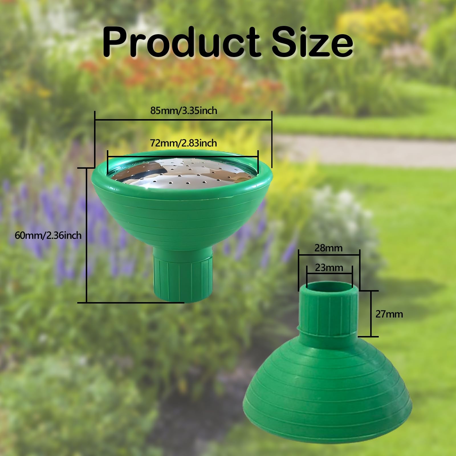 Xanadued sprinkler head closeup highlights durable metal front for longevity.