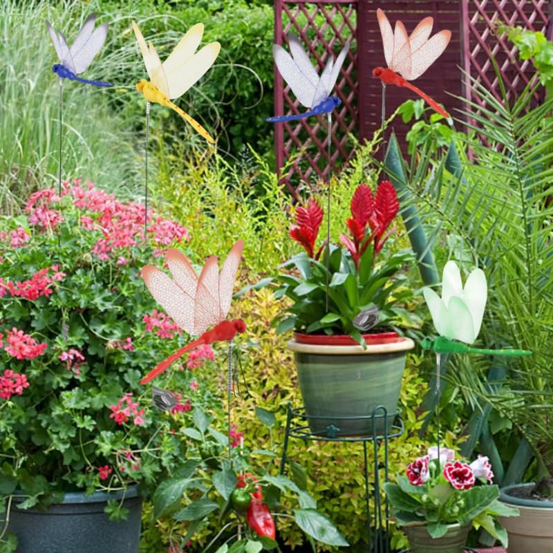 Xandova dragonfly clips for DIY landscape builds and photo fun