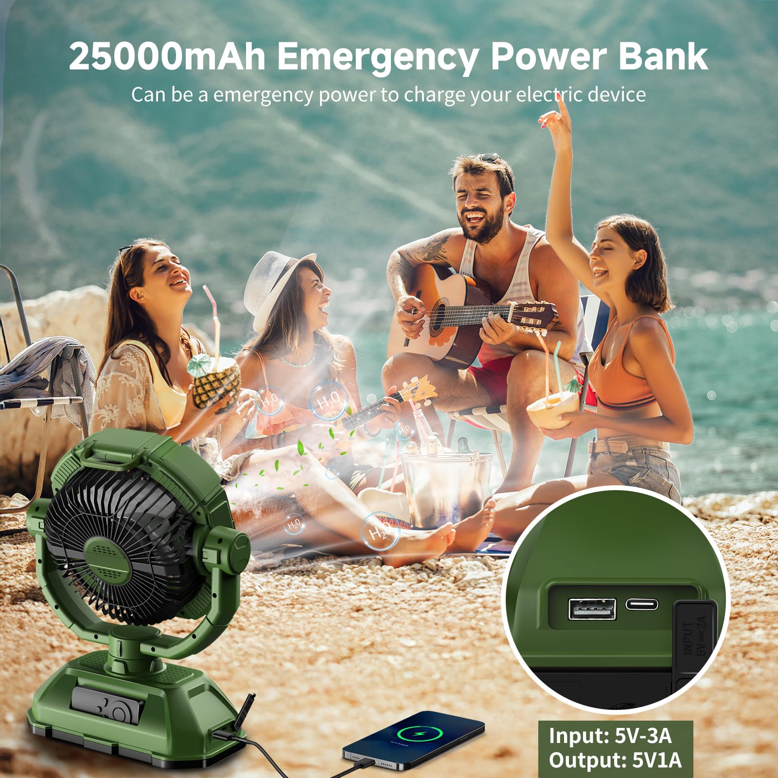 XAP 7L bucket enables extended cooling during camping and fishing