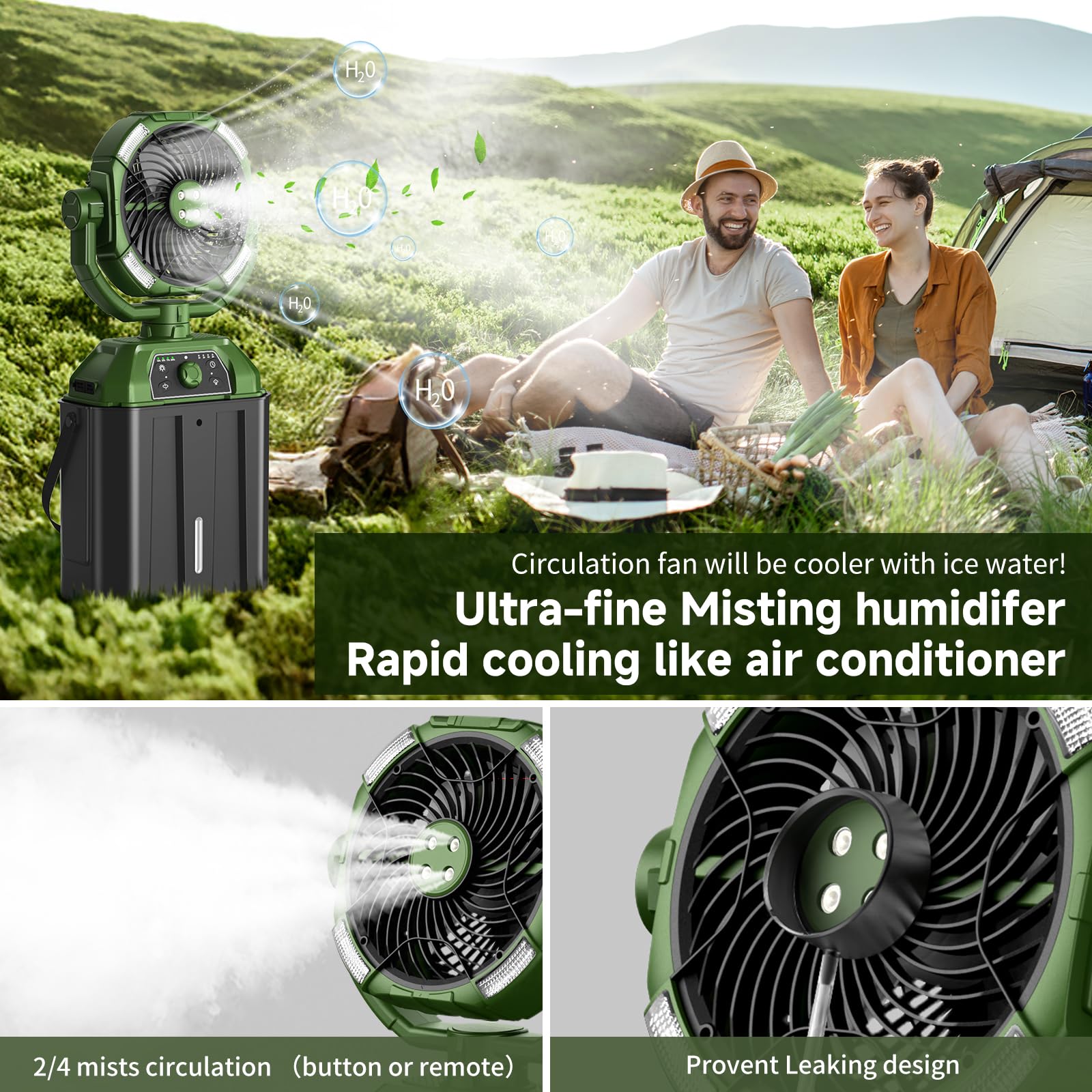 XAP remote control lets you adjust speed and mist from afar