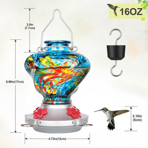 XAROO gift-ready hummingbird feeder suitable for gifting occasions.