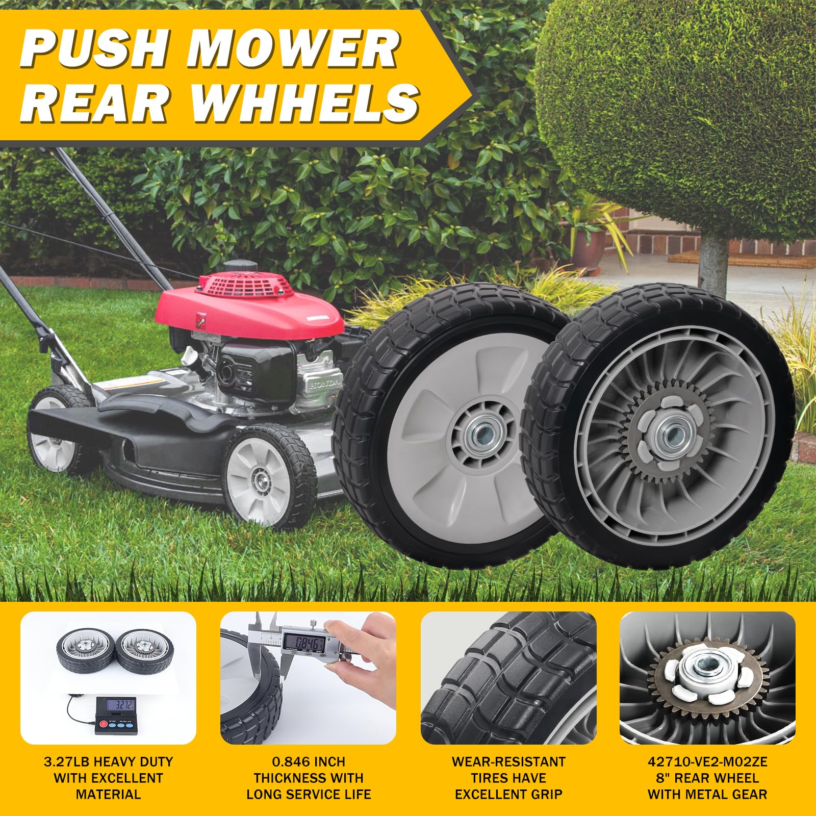 XaXmTee HRR216 compatibility wheels for easy replacement across models.