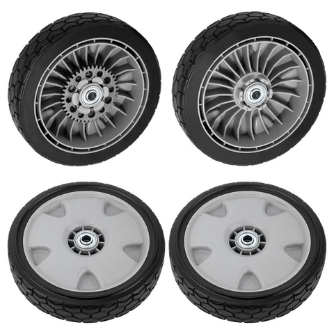 XaXmTee HRX217 wheel kit – front view for quick replacement.