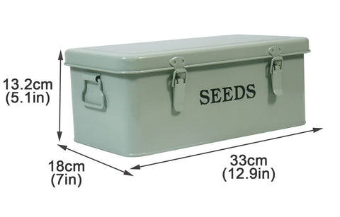 Xbopetda seed packet storage offers ample space for seeds and bulbs.